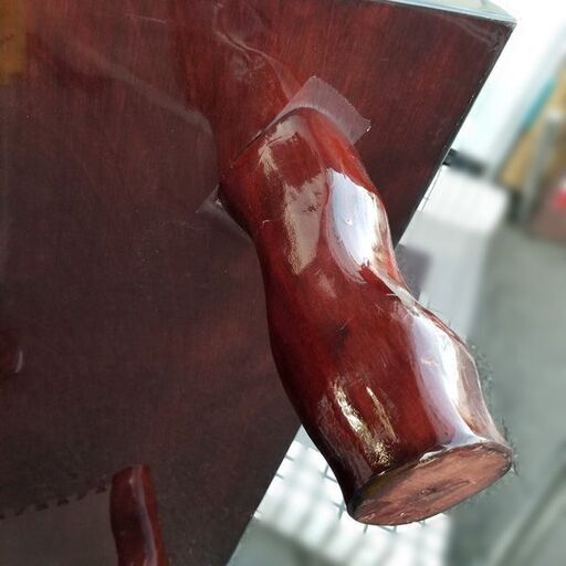 【札幌市内配送可能】大きめ 座卓 ローテーブル　136.5×76×34　チェリー 詳細不明