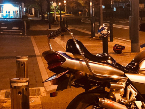 xjr400 ロングタンデムバー