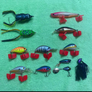 バス釣り　ルアーの画像