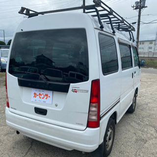 車検令和4年9月 h22年式 サンバーバン キーレス タイベル交換済み ETC メンテナンスノート 車検2年付支払総額13.8万円★★の画像