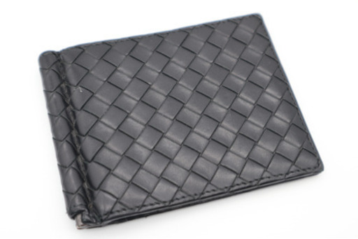 《BOTTEGA VENETA 二つ折り財布 マネークリップ》ABランク 送料込
