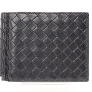 《BOTTEGA VENETA 二つ折り財布 マネークリップ》ABランク 送料込