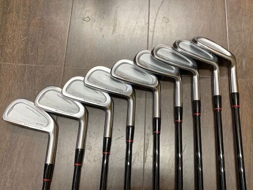 三浦技研　アイアン9本セット　3,4,5,6,7,8,9,P,P/S【トレファク所沢店】