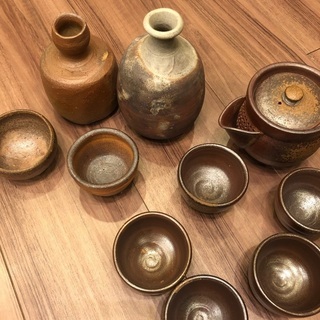 【備前焼】徳利とお猪口セットの画像