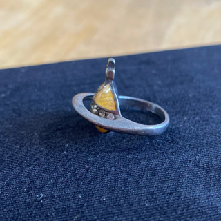 ★売却済★vivienne  westwood  ニュー ソリッド オーブ リング 廃盤品の画像