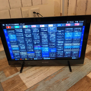 SONY BRAVIA  2011年製の画像