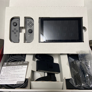 任天堂　スイッチ　Switch グレー　対策前　