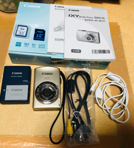 取引が成立しました。キャノン　デジカメIXY DIGITAL 920IS(中古)