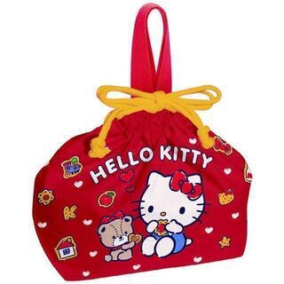 【新品】お弁当 巾着袋 ハローキティ クッキー サンリオ 日本製