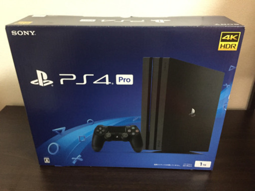【新品未使用品】PlayStation®4 Pro ジェット・ブラック 1TB CUH-7000BB01 （PS4 pro）