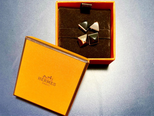 HERMES メンズ　カフスボタン