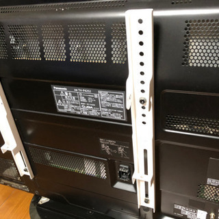 【引越、まとめて投稿】ガラステレビ台　壁掛け風　０円の画像