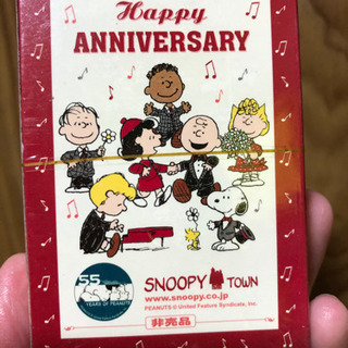 お取引中☆スヌーピー55周年非売品トランプ