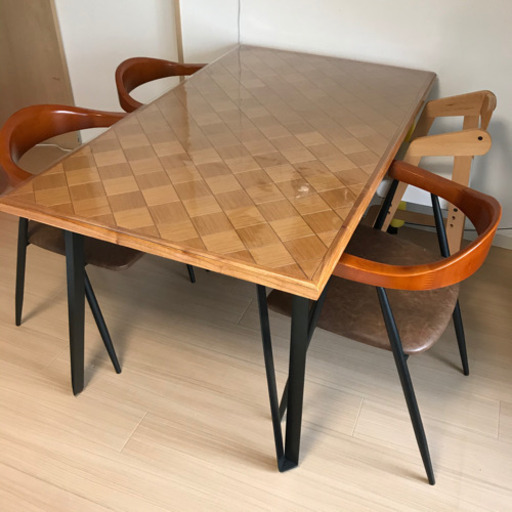 東谷　定価15万　ダイニングセット　ダイニングテーブル　ダイニングチェア