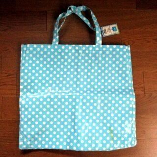 カラフルビニールバッグ L 新品未使用タグ付き