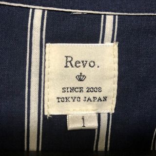 シャツ　メンズ　ストライプの画像