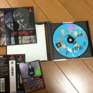 女神転生1  女神転生2  プレステーション   攻略本付きの画像