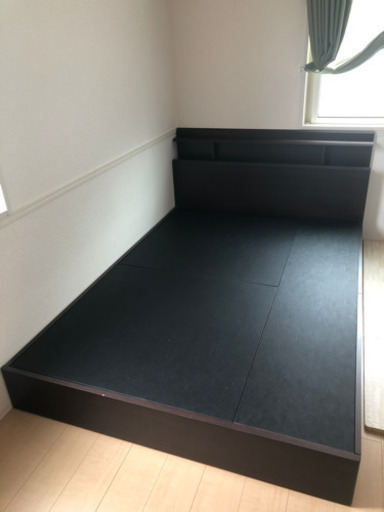 【値段交渉可】ダブルベッドフレーム