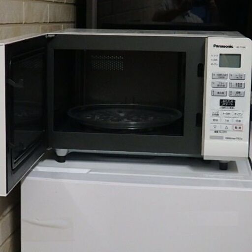 Panasonic/パナソニック オーブンレンジ NE-T159 容量15L 最大950W お弁当セット機能　【動作確認済／清掃・除菌済】