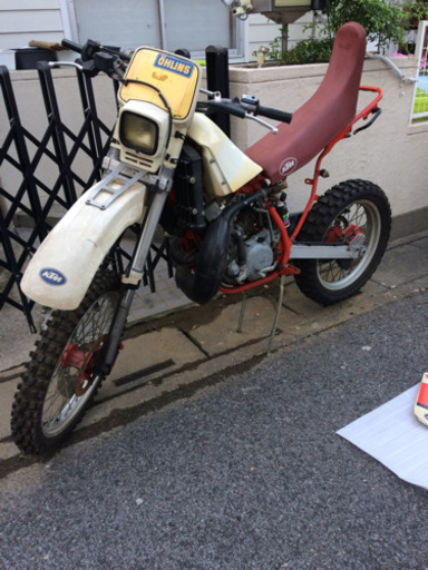 KTM 250 enduro オフロード 車　エンデュローバイク　走行11キロ 廃車 放置車 登録書類あり