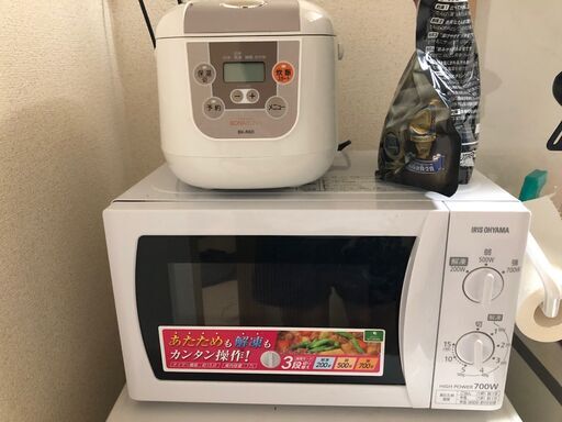 電子レンジ　アイリスオーヤマ