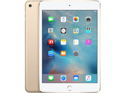 【お取引終了】iPad mini 4 Wi-Fiモデル 128GB MK9Q2J/A [ゴールド] 中古