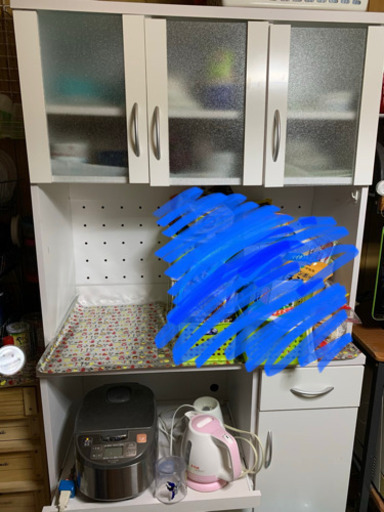 美品☆食器棚