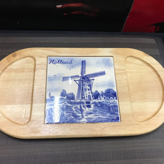 (決まりました)オランダ デルフト焼　カッターボード