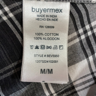 チェックシャツの画像