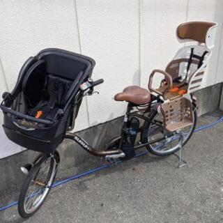 【更にお値下げしました!!】　カイホウジャパン　子供2人乗せ/電動アシスト自転車/SUISUI/6段変速ギア