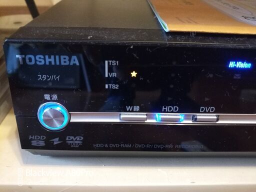 東芝 RD-S300 HDD＆DVD地デジレコーダーリモコン付