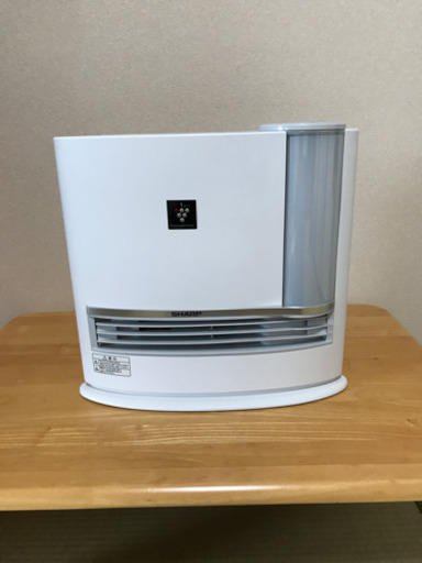 商談中、シャープ加湿セラミックファンヒーターHX-H120