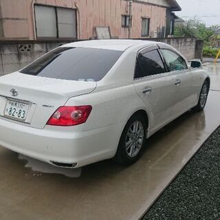 只今商談中…。120系マークX 車検有り ワンオーナー 群馬県内なら名変代込みの画像