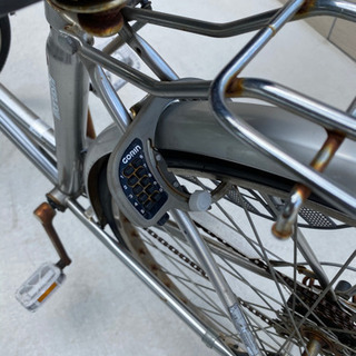オートライト自転車　鍵付きの画像