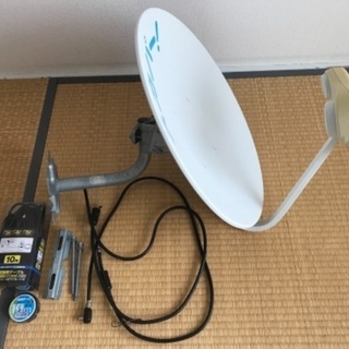 ★BS・CSアンテナ 接続ケーブル(10m)&絶縁テープ(未開封...