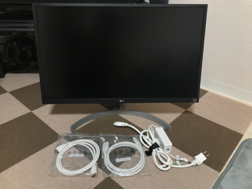 27インチ4Kモニター LG 27UL500-W & モニターアーム