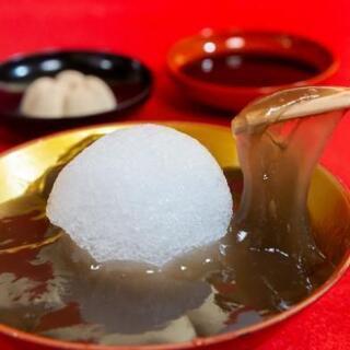 『甘味処に美味しいわらび餅食べに行きませんか😋』