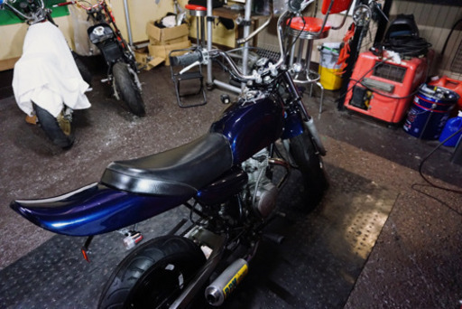 HONDA aep エイプ50 カスタム (フォークOH タイヤブレーキ　消耗品多数新品！！)