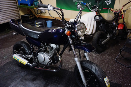 HONDA aep エイプ50 カスタム (フォークOH タイヤブレーキ　消耗品多数新品！！)