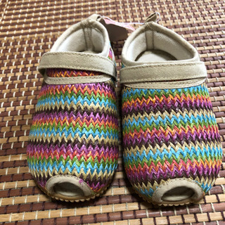 エスニック柄のサンダル　15.0cm