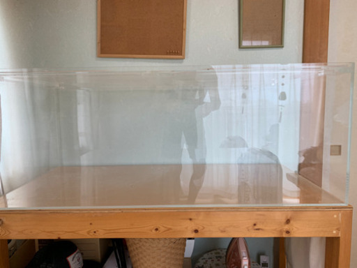 アクリル水槽　120cm✖️60cm✖️45cm  2枚蓋付き
