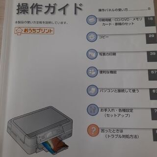 EPSON インクジェットプリンタ（複合機）EP―801Aの画像