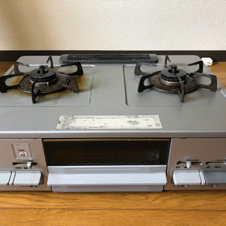 ガスコンロ二口　ハーマン製