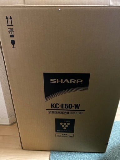 空気清浄機 SHARP KC-E50-W