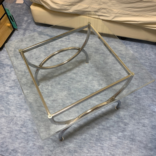 ガラステーブル　大塚家具　購入品