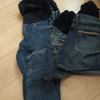 マタニティー デニム ズボン