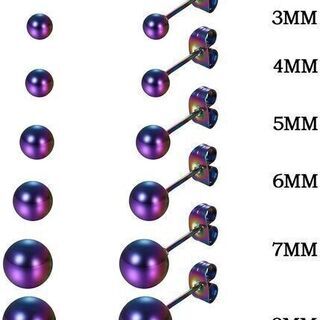 【新品】【6ペア12個セット】【日本全国郵送相談可】ピアス メンズ ステンレス ピアス レディース シンプル ピアス キャッチ 片耳 両耳 ピアス ボディピアス おしゃれ 軟骨ピアス イヤリング 男女兼用 プレゼント 最適 の画像