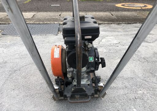 日立 プレートランマー プレートコンパクター 49kg ZV40PF 動画あり　ガソリン 土木 転圧 舗装　愛知　岐阜　一宮市