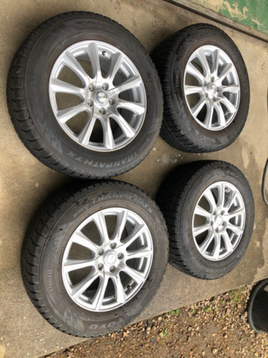 格安！スタッドレスタイヤ　社外ホイール付き4本セット