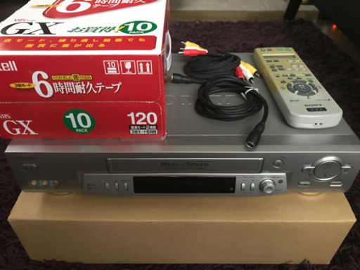 動品 SONY VHS ビデオデッキ slv-r355 ソニー
